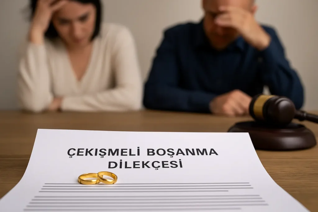 çekişmeli boşanma dilekçesi